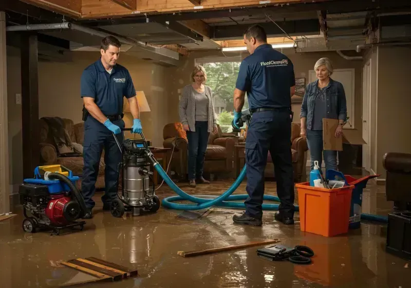 Basement Water Extraction and Removal Techniques process in Orange Grove, TX